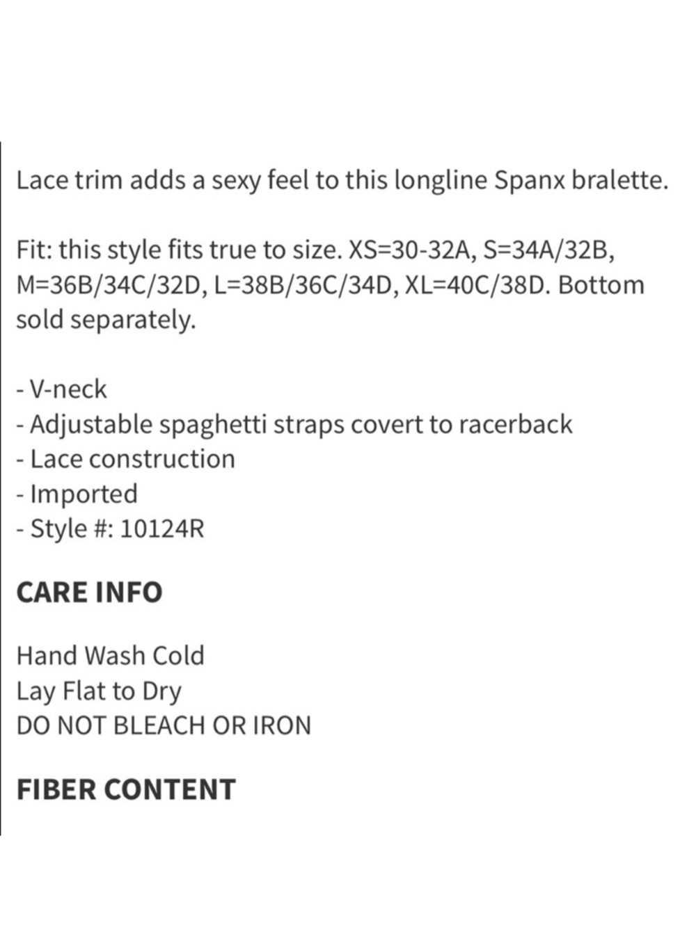 🆕Spanx Spotlight On Lace Bralette Garnet - Picture 3 of 4